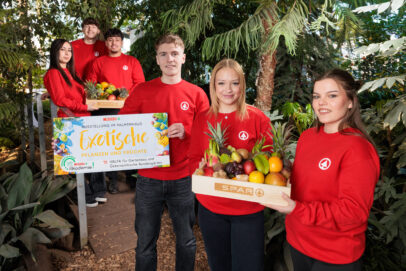 Exotische Pflanzen und Früchte im Palmenhaus Schönbrunn