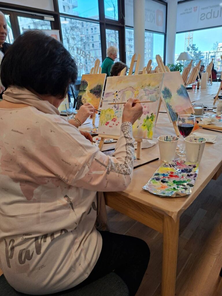 „Wine & Art“ im Klub+ All in Village3