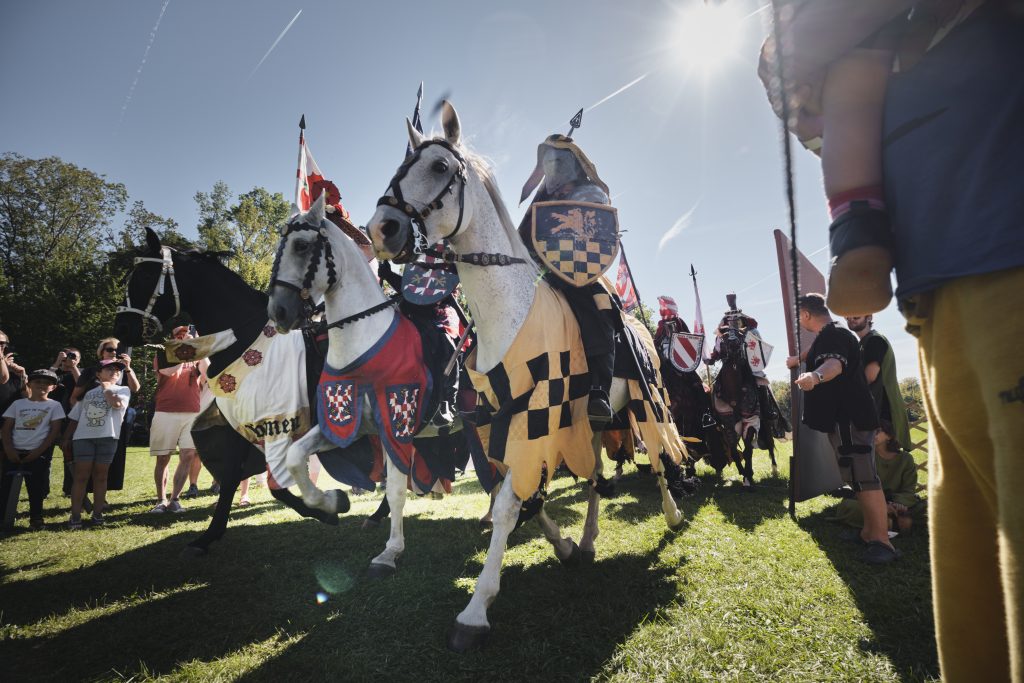 Spektakulär: Das Ritterfest ist ein Erlebnis für die ganze Familie. © Schloss Laxenburg Betriebsgesellschaft mbH