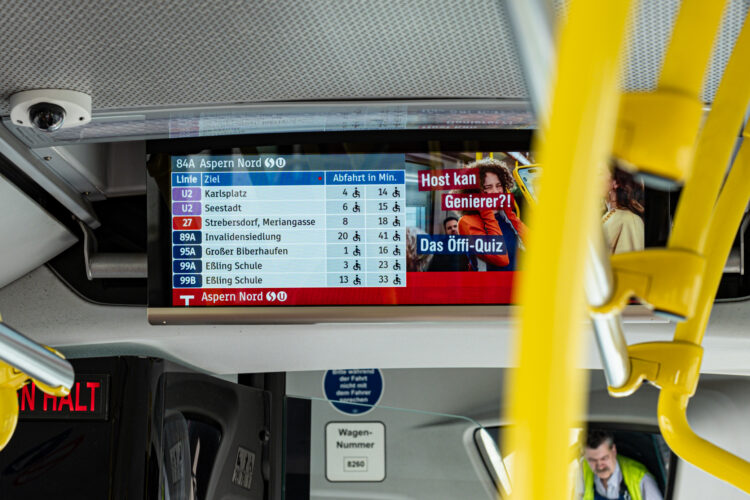 Neue Digital-Anzeige: Wiener Linien erleichtern Umstieg