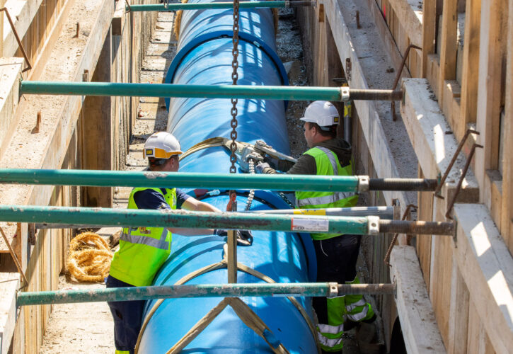 Erfrischend: Floridsdorf bekommt neue Wasserleitung