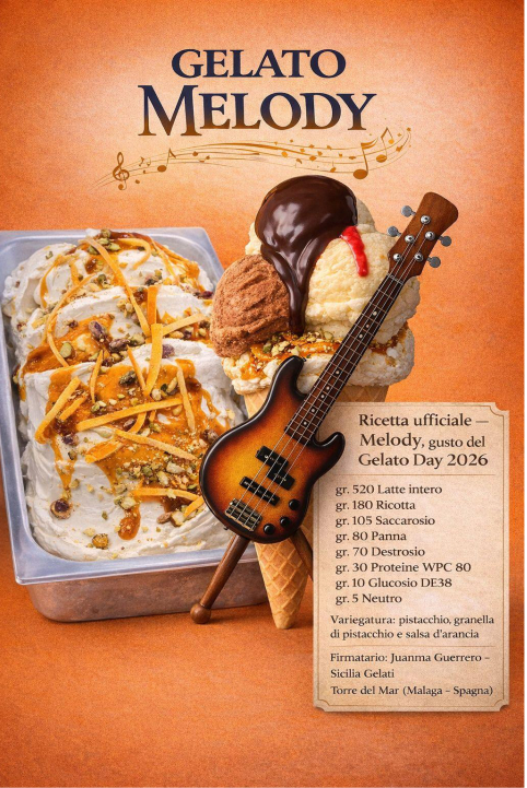 „Melody“ ist nicht nur Europas Eis des Jahres 2026 - es ist auch dem ESC in Wien gewidmet. © WKÖ