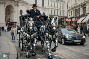 Hightech statt Huf: Debatten um neuen Fiaker „F1000“