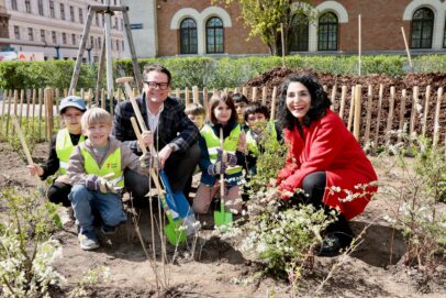 Erstes Wiener Straucherl am Alsergrund wurzelt