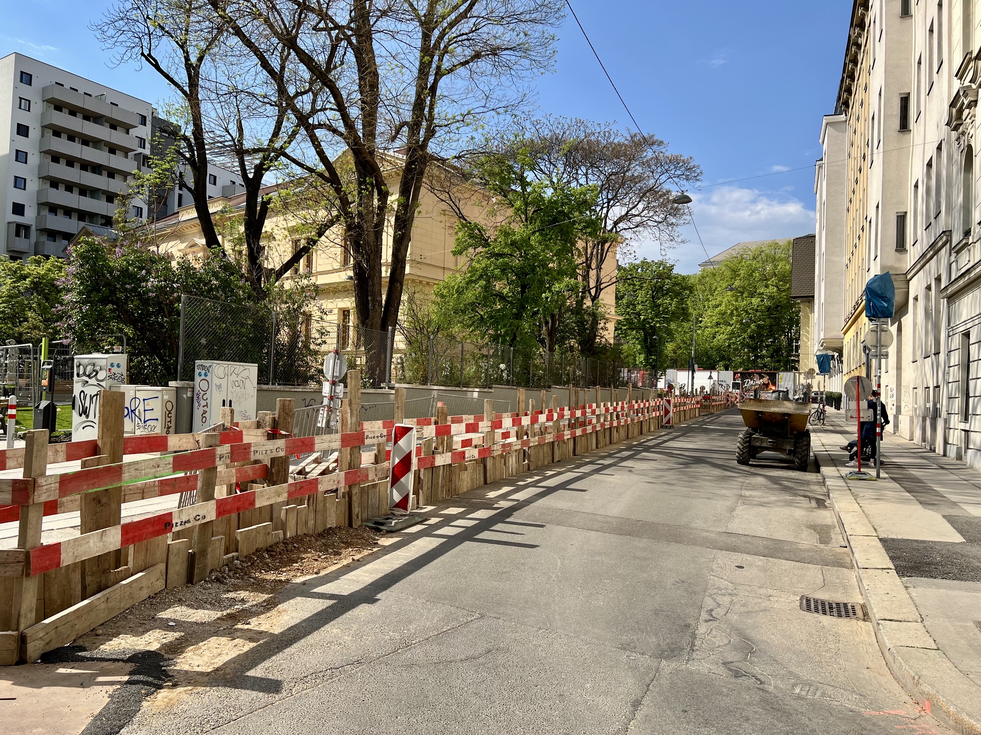 Apollogasse wird zur grünen Allee im Grünbezirk