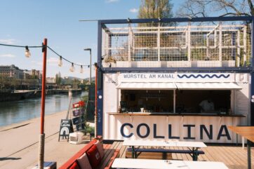 Würstel am Kanal: Wo Käsekrainer Kimchi küsst