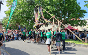 1. Mai: In Ober St. Veit lebt eine liebgewonnene Tradition weiter