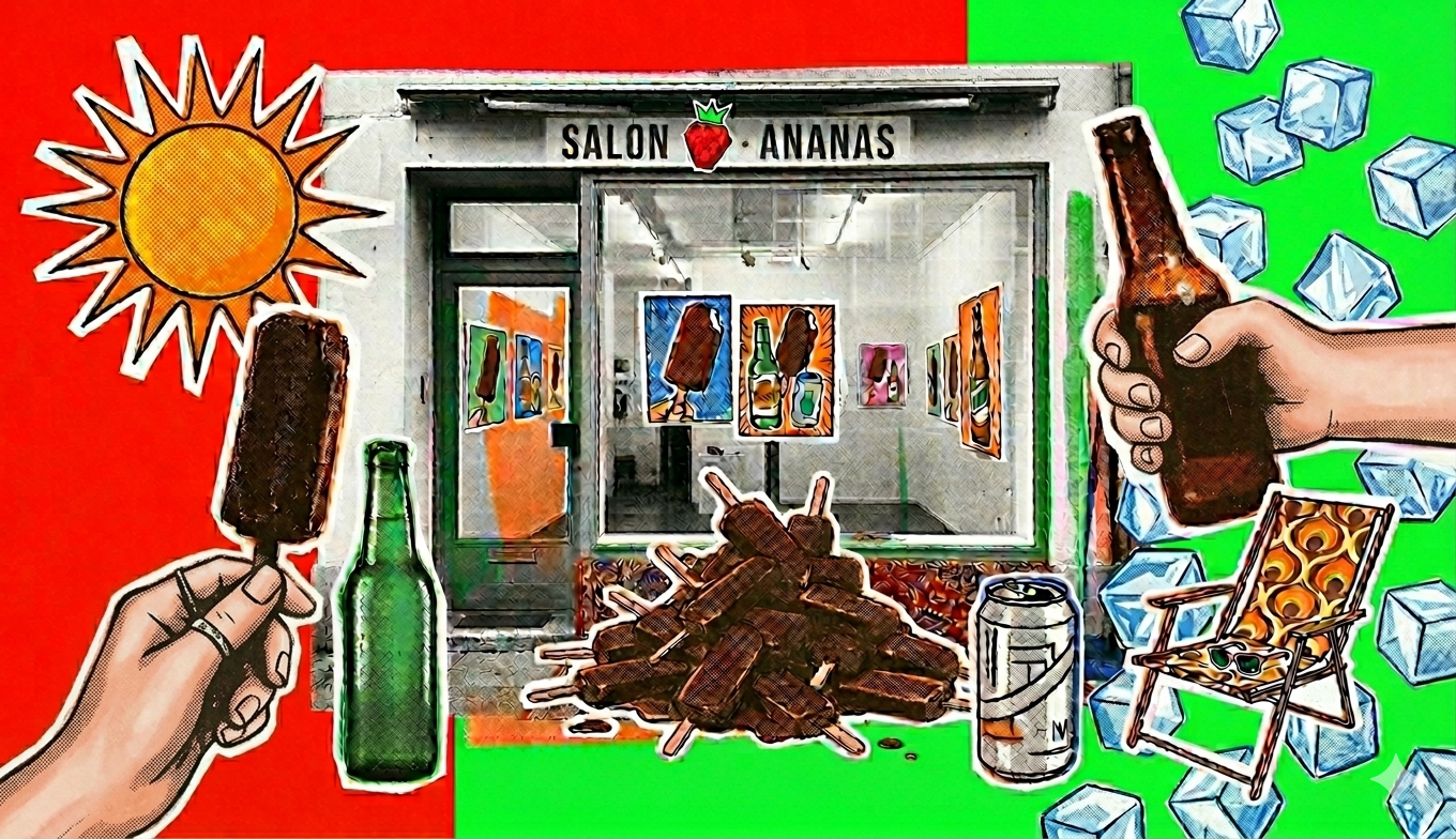 A Brickerl, a Bier – und der Sommer ist hier im Salon Ananas!