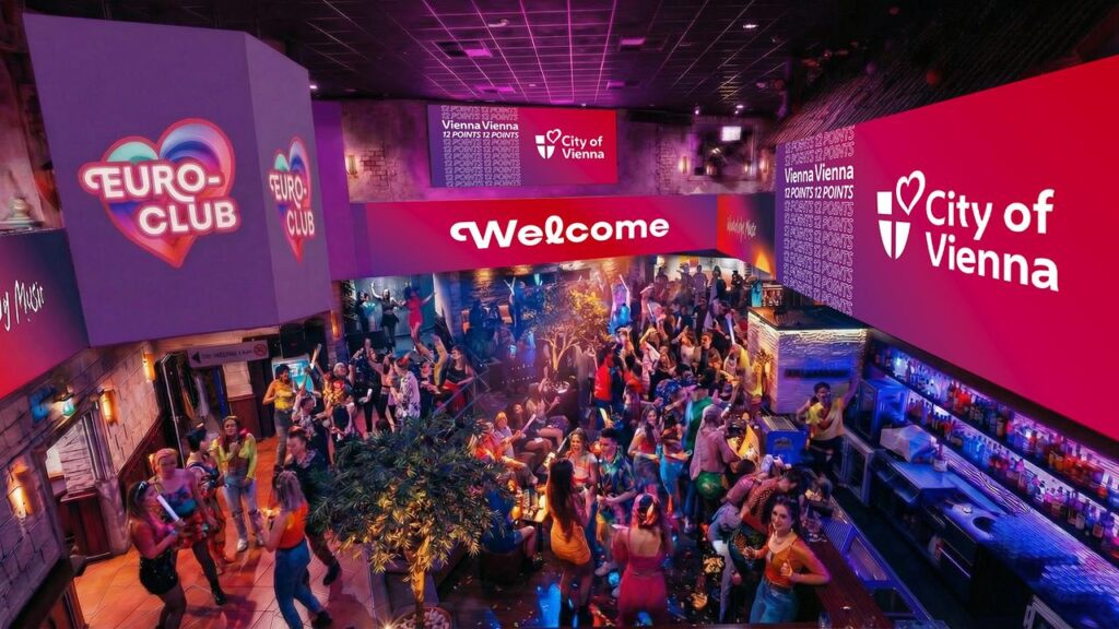 Im EUROClub im Praterdome findet die ESC After-Show-Party statt. © LiveGroup