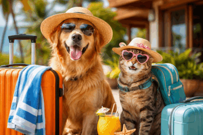 Urlaub mit Hund und Katze: Sicher verreisen mit Fellnasen