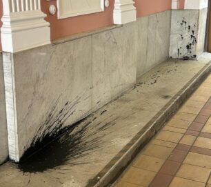 Schmier-Attacke gegen Betrieb der Stadt Wien!