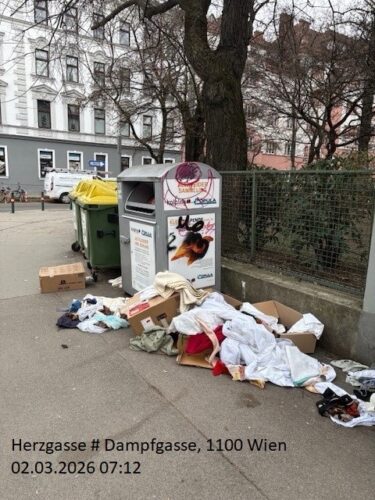 Causa Altkleider: Viele Bezirke über Container-Verbot erleichtert!