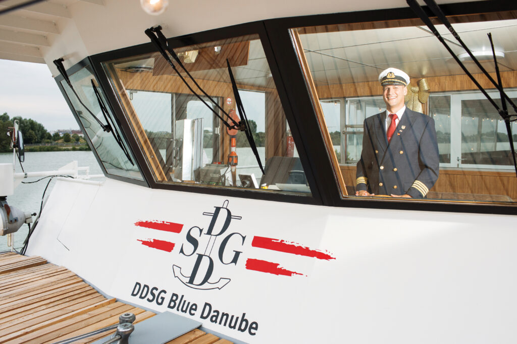 Von der Lehre bis zum Kapitän: Die DDSG Blue Danube bietet eine einzigartige Ausbildung mit Zukunftsperspektive. © Eva Ketely