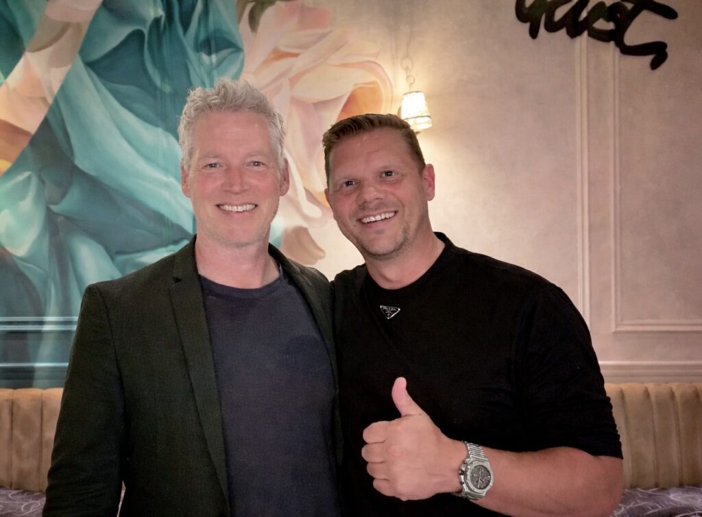 Staranwalt Patrick Knapp Schwarzenegger ist Gesellschafter des neuen Restaurants von Michael Dvoracek in Los Angeles. © Viva la Mamma