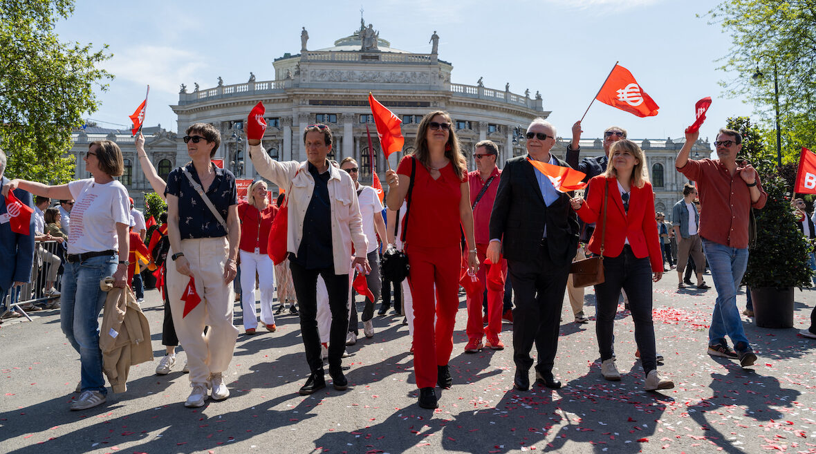 Mai-Aufmarsch: Wann und wo die Bezirke genau aufbrechen