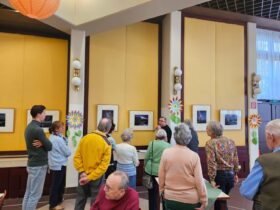 Haus Gustav Klimt wurde zur Bühne für Sternenbilder