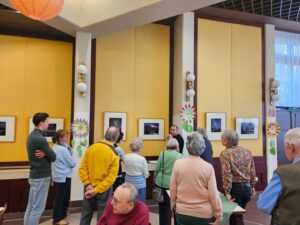 Haus Gustav Klimt wurde zur Bühne für Sternenbilder