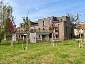 Viel Neues am Wienerfeld West: Erstes Haus ist fertiggestellt