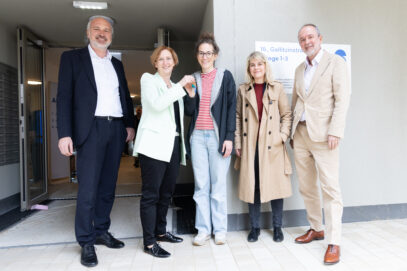 Schlüsselübergabe in Ottakring: Wohnen am Gallitzinberg