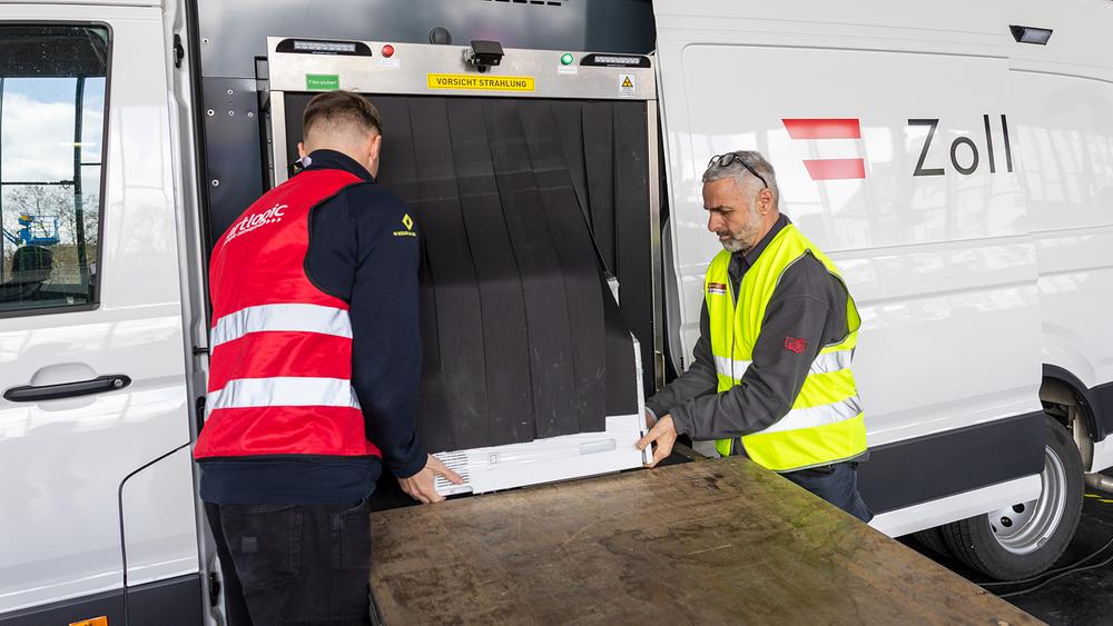 Nichts bleibt verborgen: Röntgenstraße in der Wiener Stadthalle. © ORF/Christian Öser