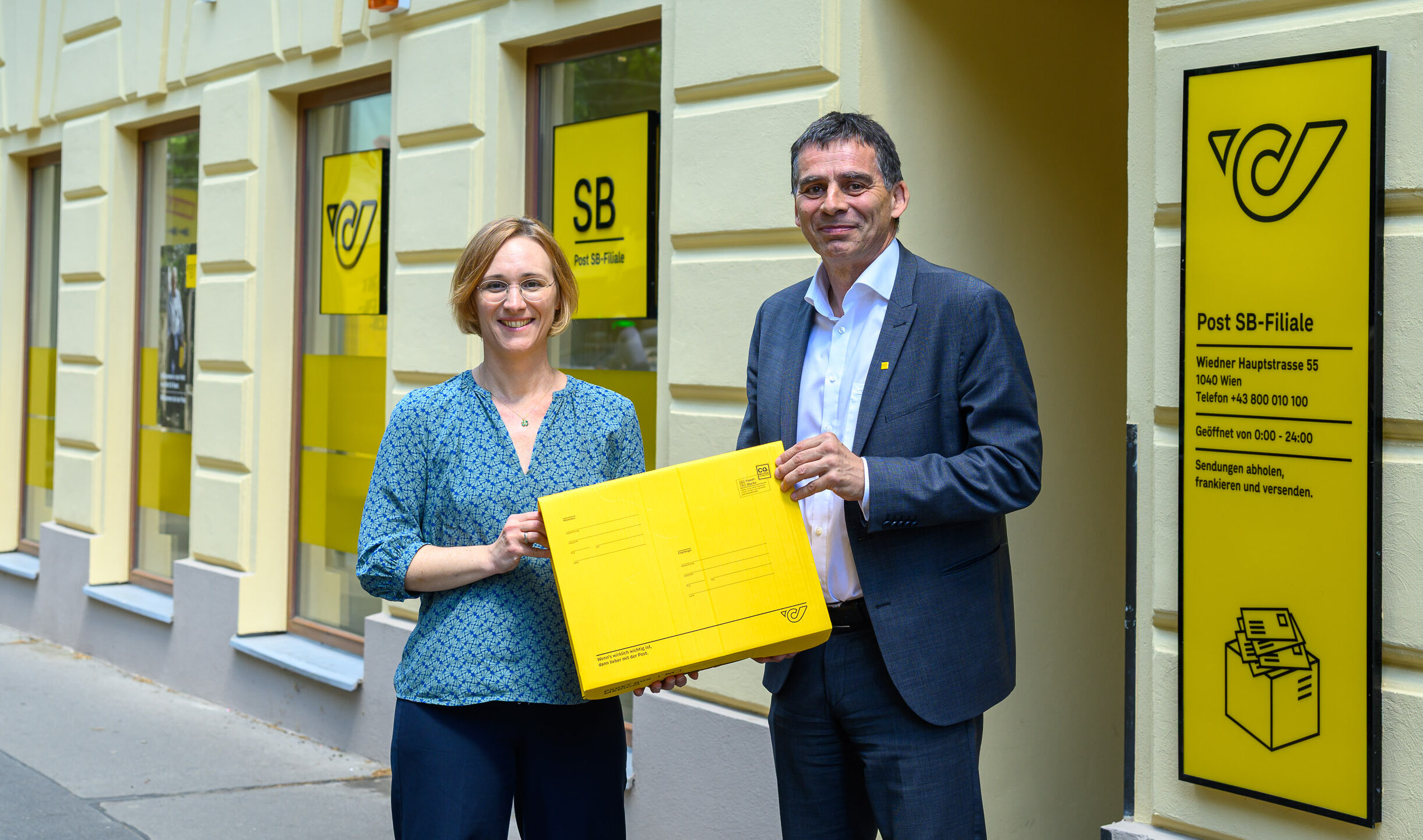 Selbstbedienung: Post eröffnet neue Filiale auf der Wieden