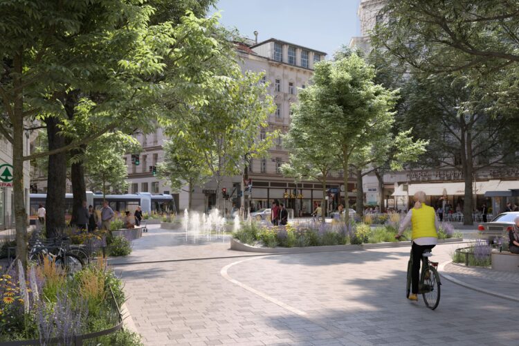 Umbau beschlossen: Josef-Matthias-Hauer-Platz wird ein Dorfplatz