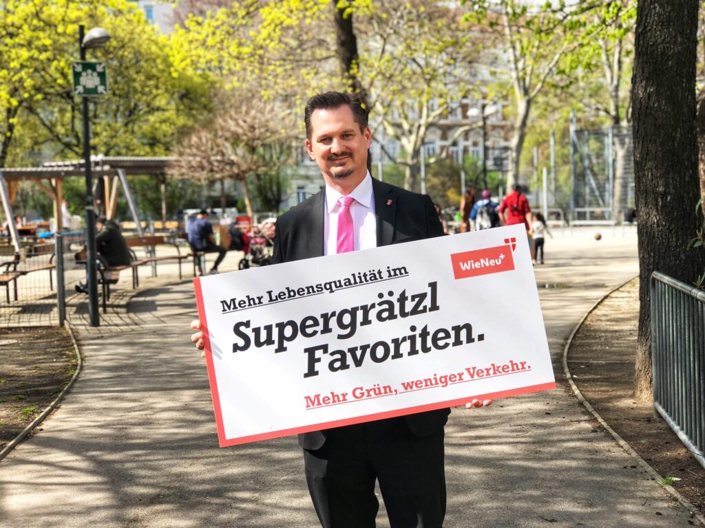 BV Marcus Franz wird das Supergrätzl offiziell eröffnen @ BV 10