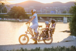 Auch zum nächsten Ausflug geht es mit einem der smarten Räder. © Vello Bike