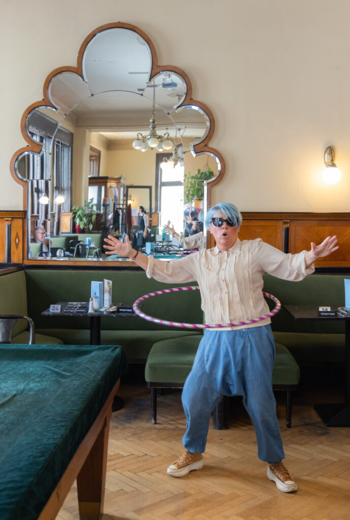 Hula Hopp Challenge Café Goldegg