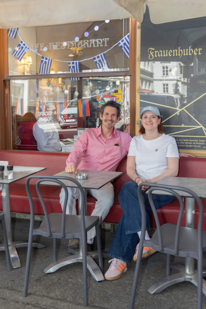 Thomas Peschta im Café Frauenhuber