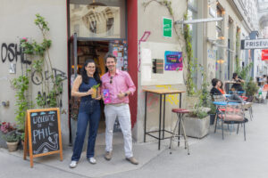 Thomas Peschta im Café Phil