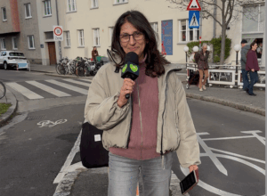 Alexandra Steiner setzt sich dafür ein, dass so viele Bäume wie möglich in Hietzing nachgepflanzt werden" @ Grüne Hietzing