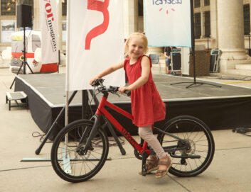 Beim Kinderlesefest woom-Bike für Ferienstart gewinnen!