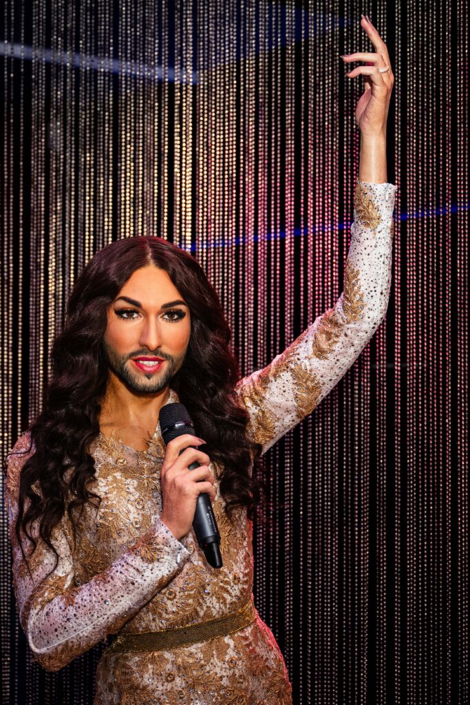 Conchita Wurst im Madame Tussauds Wien