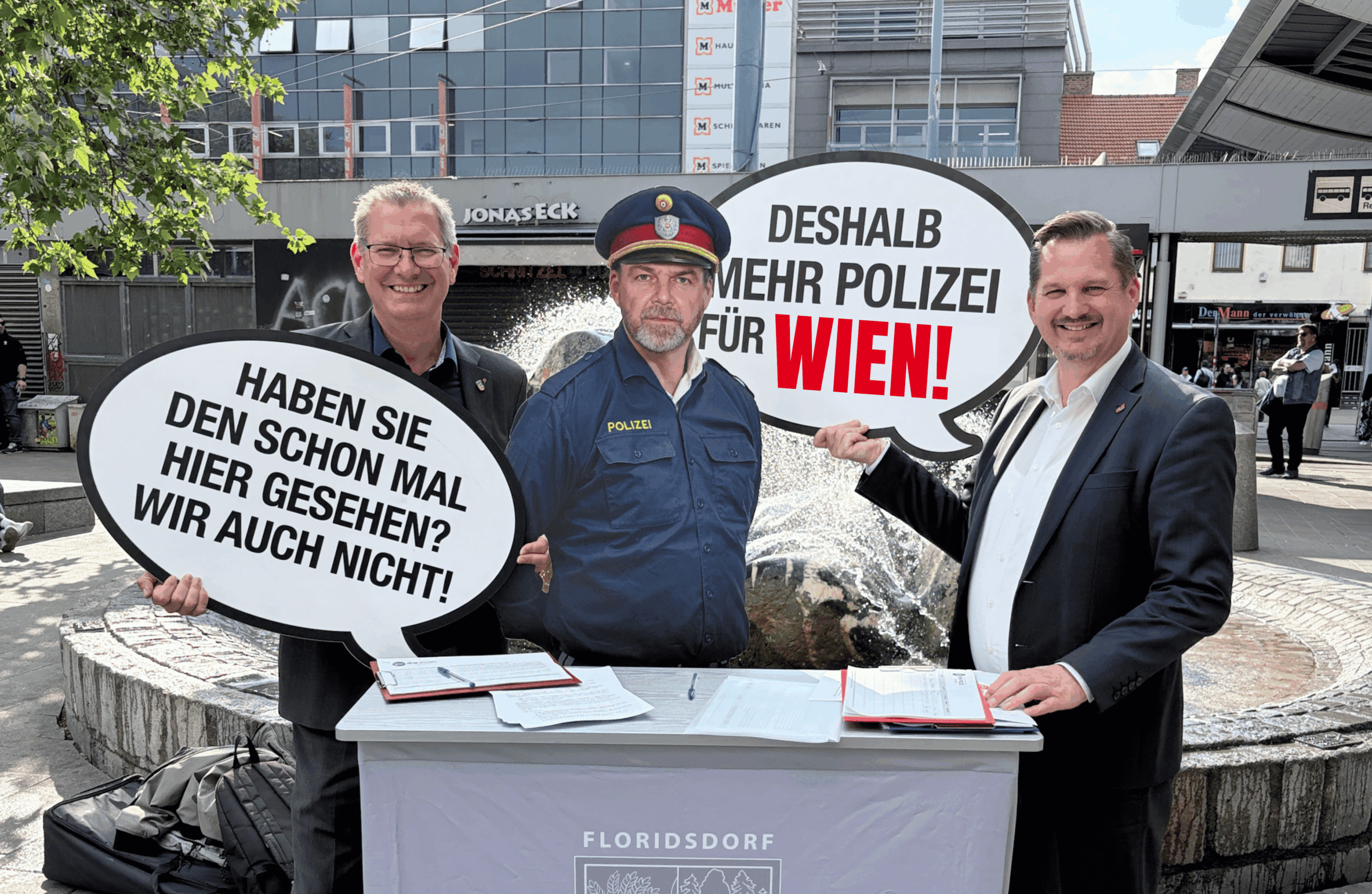 Zu wenig Polizisten: Zwei Vorsteher starten Bürgerinitiative