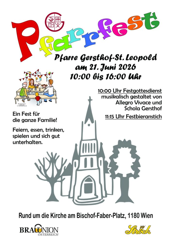 Pfarrfest Gersthof 2026