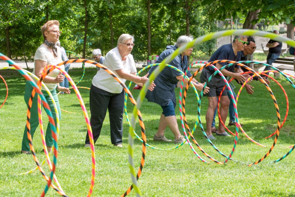 Sportliche Vielfalt im Augarten