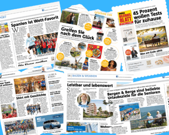 Druckfrisch am Markt: Das neue WBB mit Infos aus 23 Bezirken!