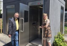 Endlich WC auf der Schmelz