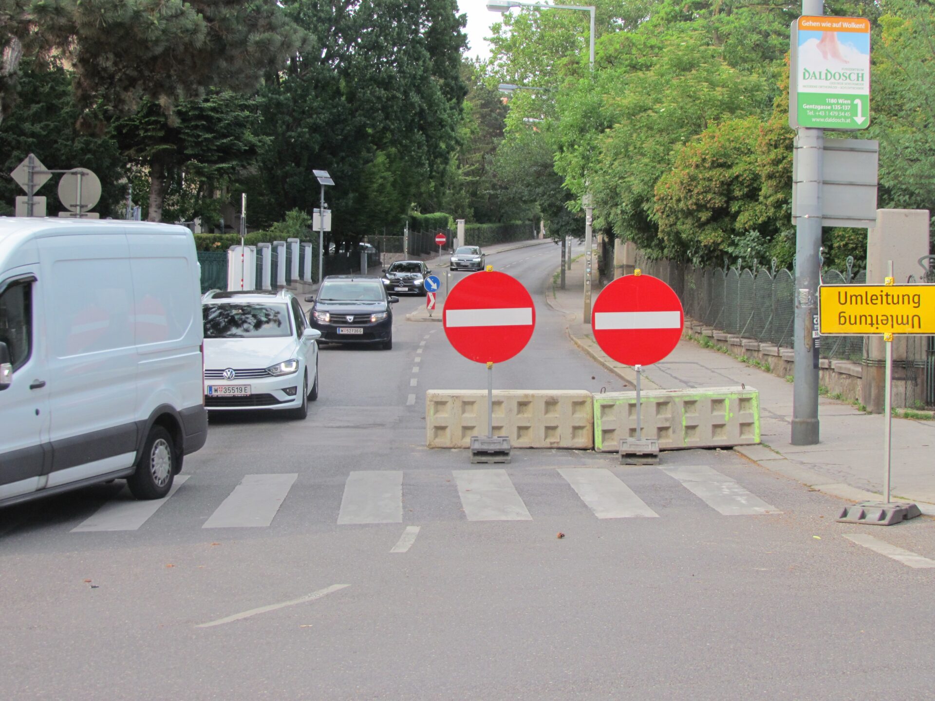 Verkehrskollaps in Währing