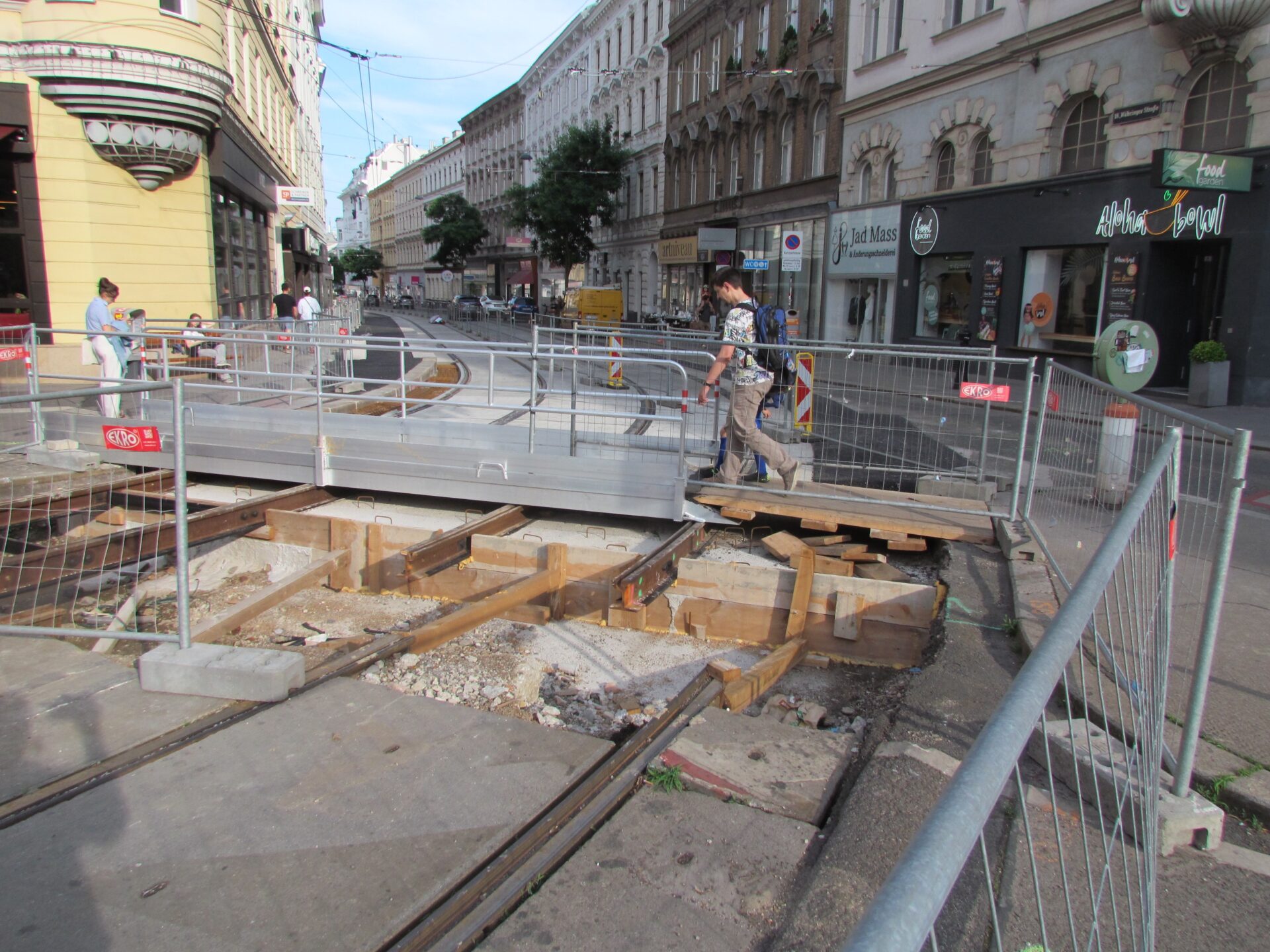 Verkehrskollaps in Währing
