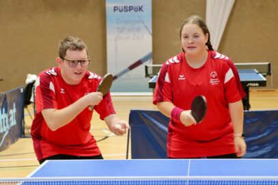 HUMA ELEVEN lädt zum Special Olympics Tischtennis-Event