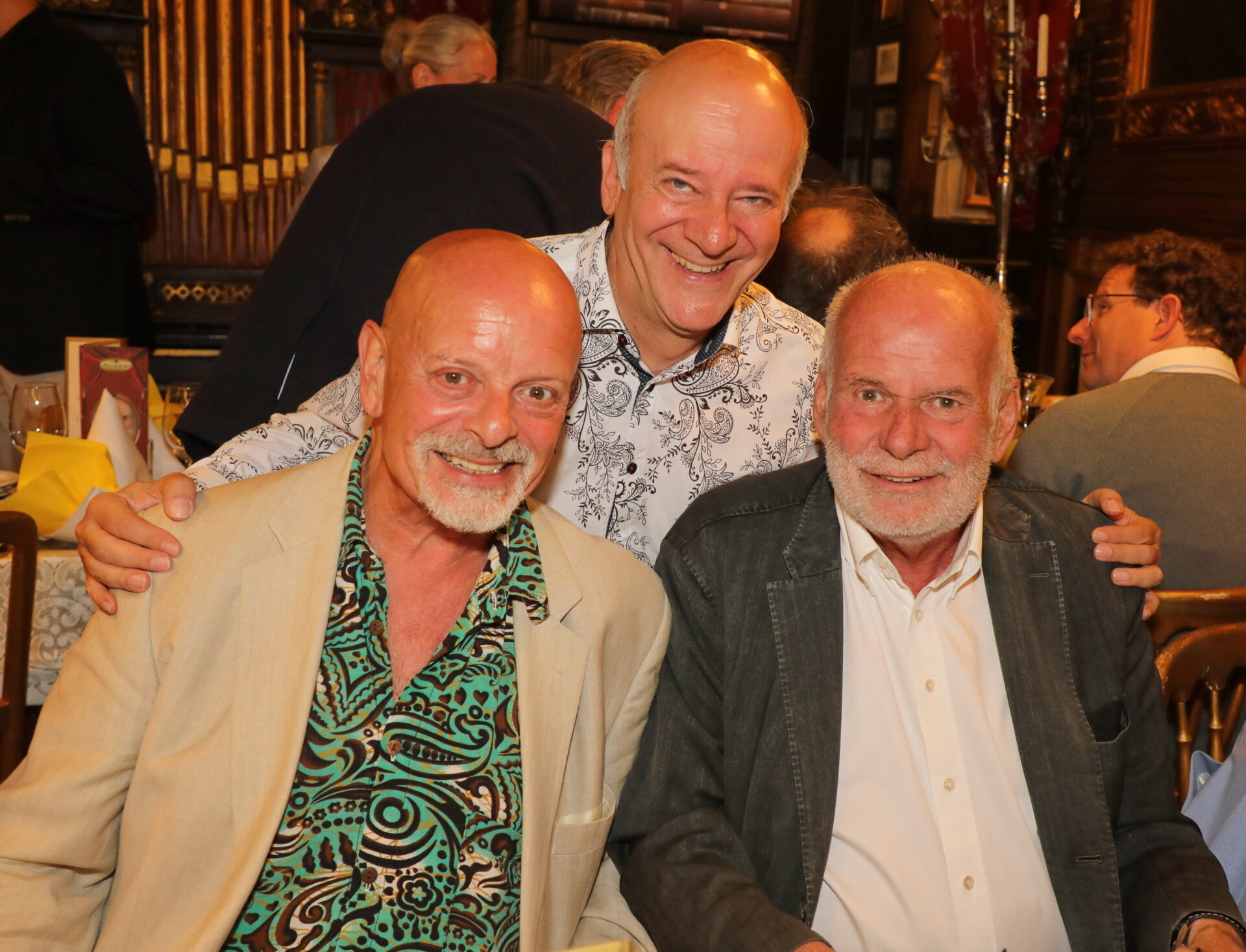 Gary Lux, Andy Lee Lang und Manfred Ainedter