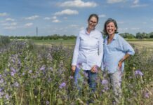 Vom Feld auf den Tisch: Hof & Herd trifft Heu & Gabel Spitzenköchin Clara Aue und Demeter Landwirtin Helga Bernold © Christopher Hanschitz