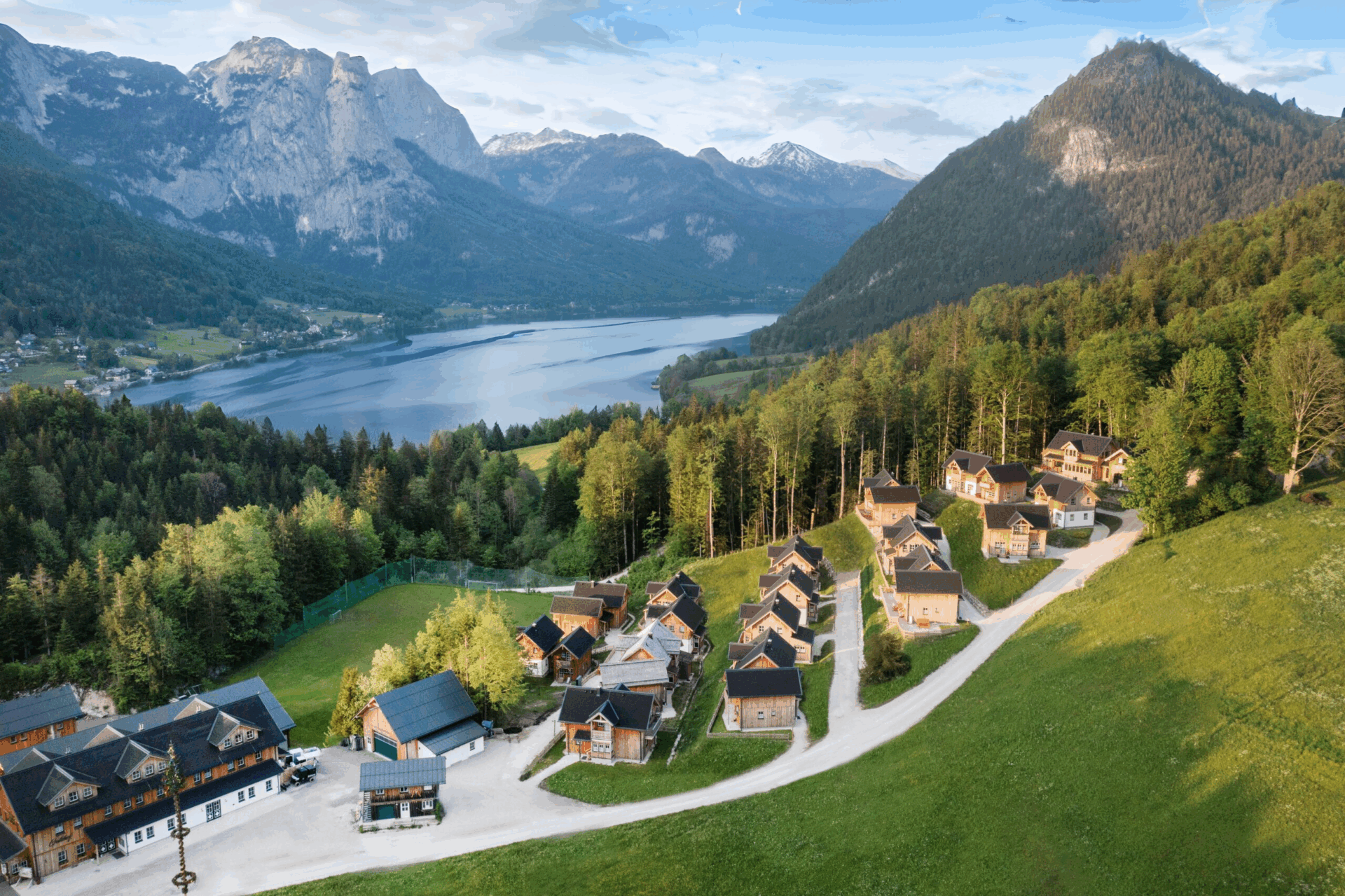 Dorfteil Eibenwald - Narzissendorf Zloam mit Grundlsee