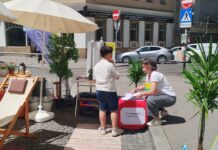 “Gellertplatz für alle” als Motto der Projektwerkstatt Ideen von Großen und Kleinen sind willkommen © Grätzllabor 10