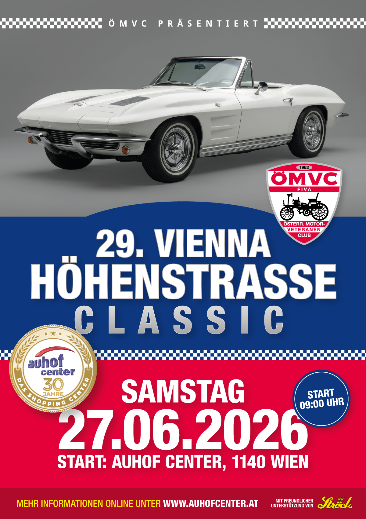 Plakat Vienna Höhenstrasse Classic