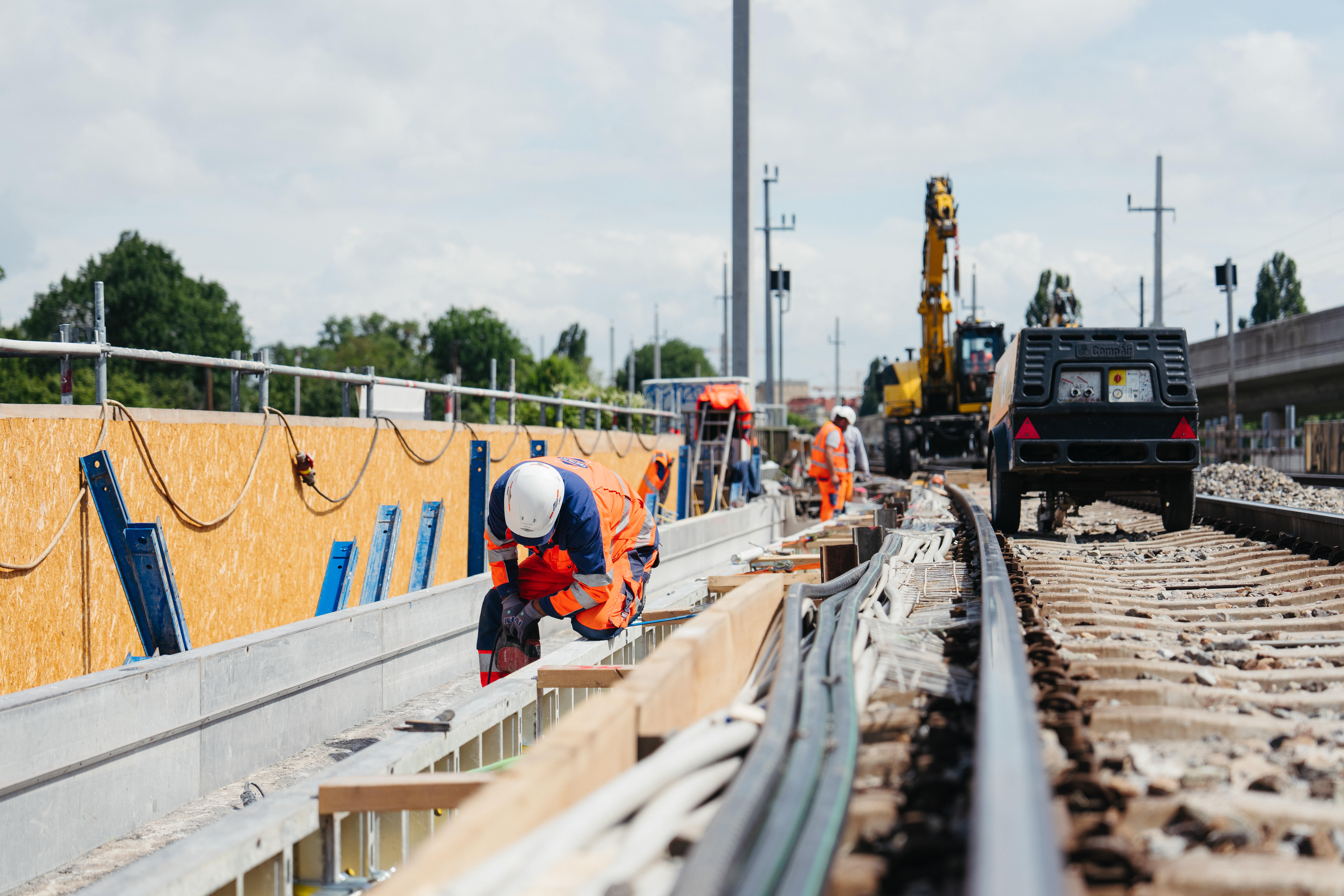 Der Sperren-Sommer auf der S-Bahn-Stammstrecke Das S-Bahn Upgrade der ist das größte innerstädtische Infrastrukturprojekt seit dem Bau des Hauptbahnhofes. © ÖBB / Lukas Leonte