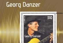 Schurl-Marke: Musik-Geschichte zum Verschicken Sonderbriefmarke Georg Danzer (Bild: Post AG).
