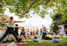 Yoga Junkies Festival: Namasté im Schlosspark Hetzendorf 7 Areas und mehr als 80 Workshops entführen in die spirituelle Welt © KATKAARNOLDOVA.CZ